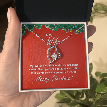 To My Wife For Christmas - Forever Love Necklace
