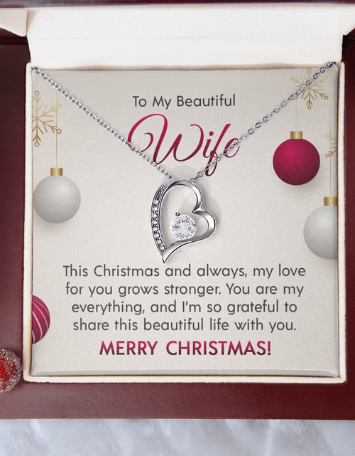 Load image into Gallery viewer, To My Beautiful Wife - Forever Love Necklace
