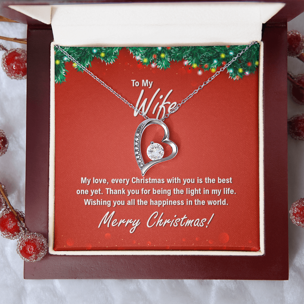 To My Wife For Christmas - Forever Love Necklace