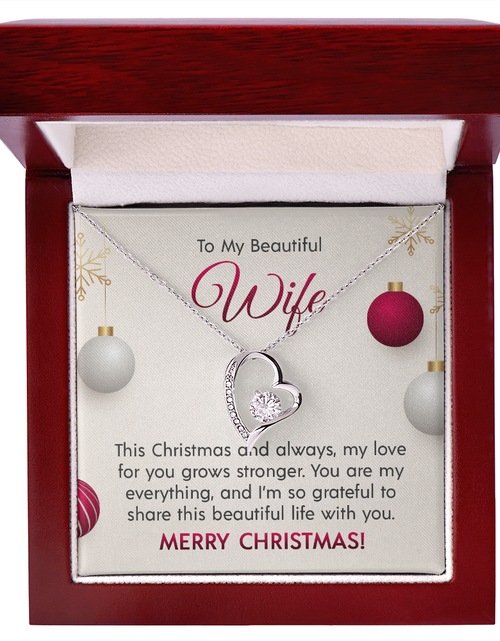 Load image into Gallery viewer, To My Beautiful Wife - Forever Love Necklace
