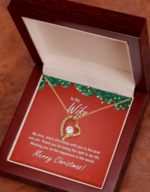 Load image into Gallery viewer, To My Wife For Christmas - Forever Love Necklace
