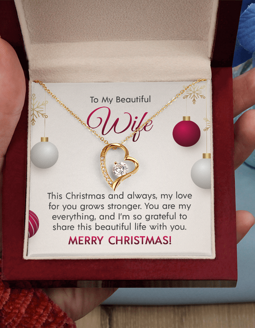 Load image into Gallery viewer, To My Beautiful Wife - Forever Love Necklace
