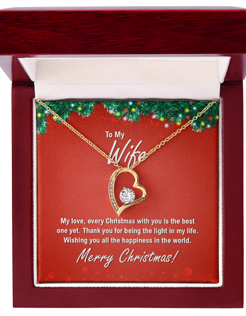 Load image into Gallery viewer, To My Wife For Christmas - Forever Love Necklace

