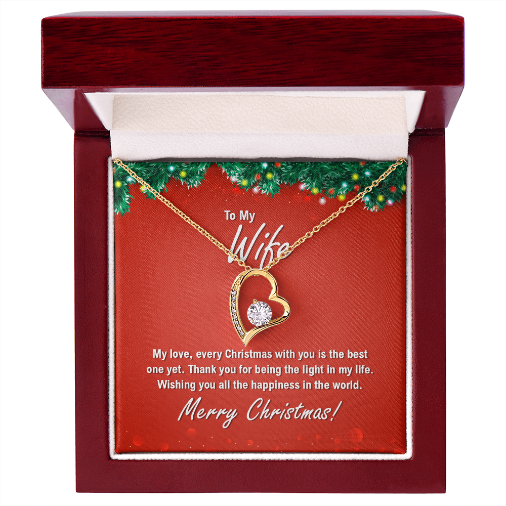 To My Wife For Christmas - Forever Love Necklace