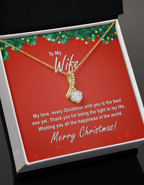 Load image into Gallery viewer, To My Wife For Christmas - Alluring Beauty Necklace
