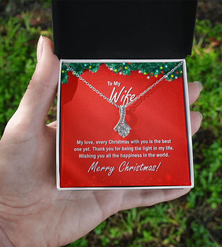 To My Wife For Christmas - Alluring Beauty Necklace
