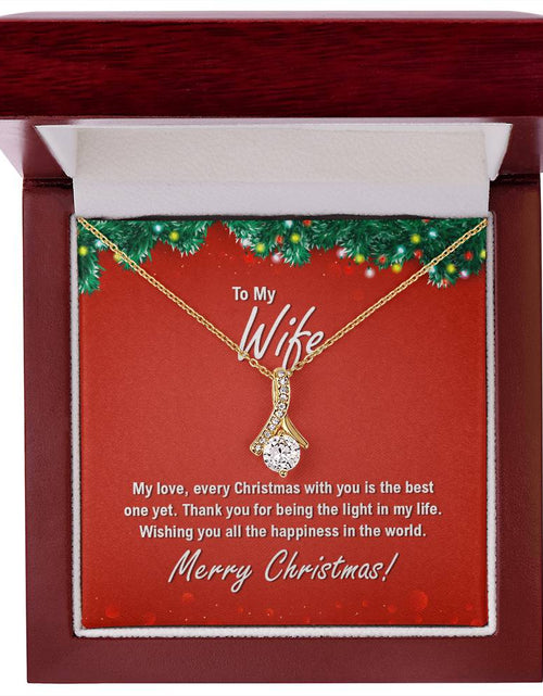 Load image into Gallery viewer, To My Wife For Christmas - Alluring Beauty Necklace
