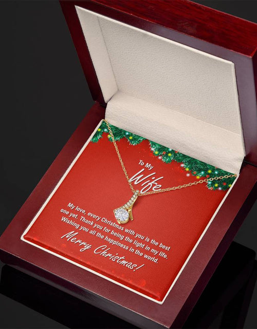Load image into Gallery viewer, To My Wife For Christmas - Alluring Beauty Necklace

