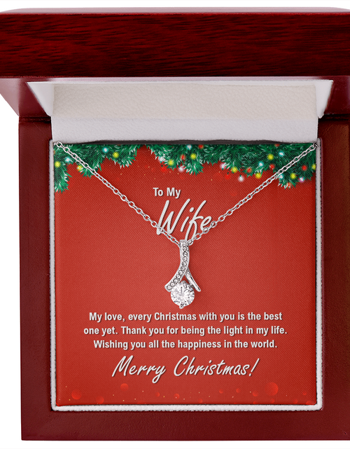 Load image into Gallery viewer, To My Wife For Christmas - Alluring Beauty Necklace
