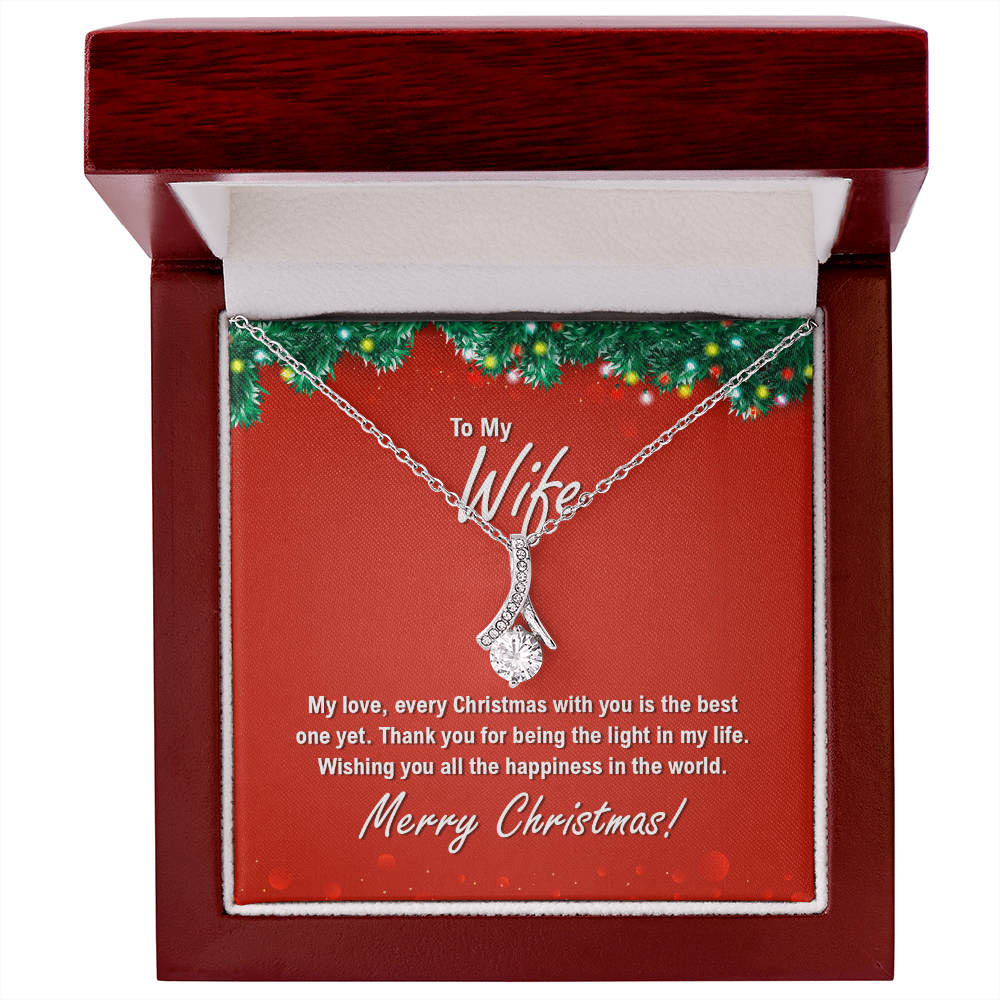 To My Wife For Christmas - Alluring Beauty Necklace