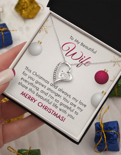 Load image into Gallery viewer, To My Beautiful Wife - Forever Love Necklace
